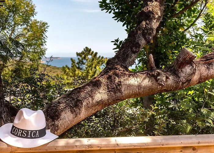 Campingplatz En Ou Mobil-home Chez Camp'in Pirellu